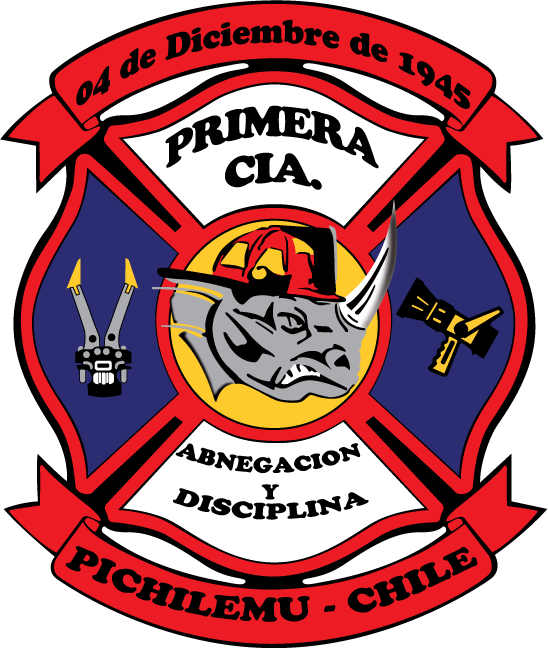 Escudo Primera Compañía de Bomberos Pichilemu